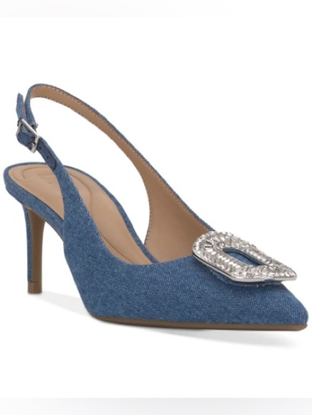 I.N.C. International Concepts Gizi Embellished Slingback Pumps Size 11